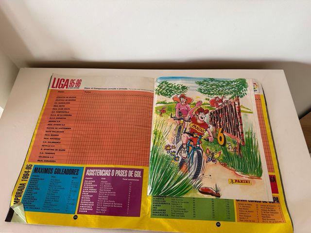 Álbum Cromos Liga 95-96 Panini
