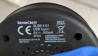 Altavoz bluetooth SilverCrest con ventosa