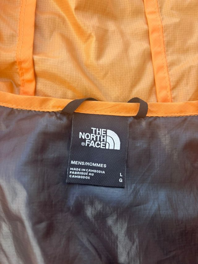 Cortavientos The North Face Naranja