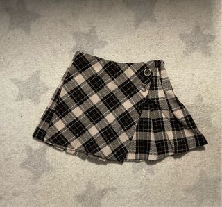 Falda ZARA cuadros mini