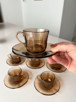 Conjunto café Duralex 6 tazas