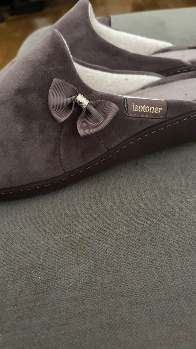 Zapatillas Isotoner para mujer color lila
