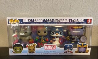 4 Funko Pop Marvel Oficiales