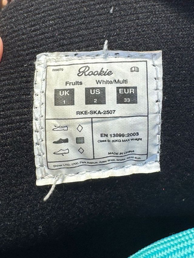 Patines Rookie con diseño frutal