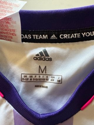 Traje de fútbol Real Valladolid niño Adidas
