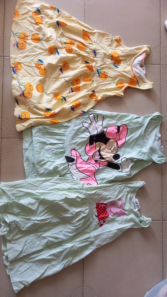 Vestidos niña 3 unidades