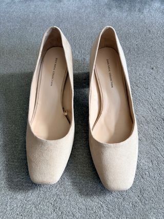 Zapatos de tacón Zara Basic Collection beige