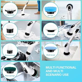 Limpiador Eléctrico Giratorio Inalámbrico