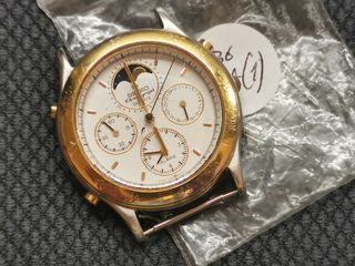 Seiko 7T36-6A3A Cronografo Oro/Bianco