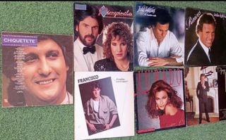 Tocadiscos Vintage Moncho con Vinilos