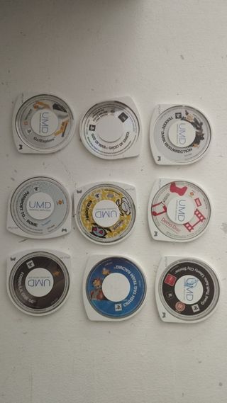 Lotto 9 giochi UMD per PSP