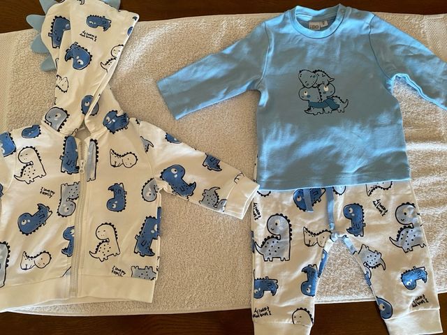 Set neonato iDO 3 mesi dinosauri