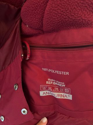Parka Anapurna bordeaux