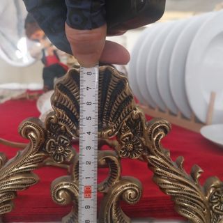 Antiguo espejo bronce dorado