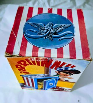 Juguete Vintage Caja Fuerte Americana