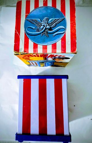 Juguete Vintage Caja Fuerte Americana