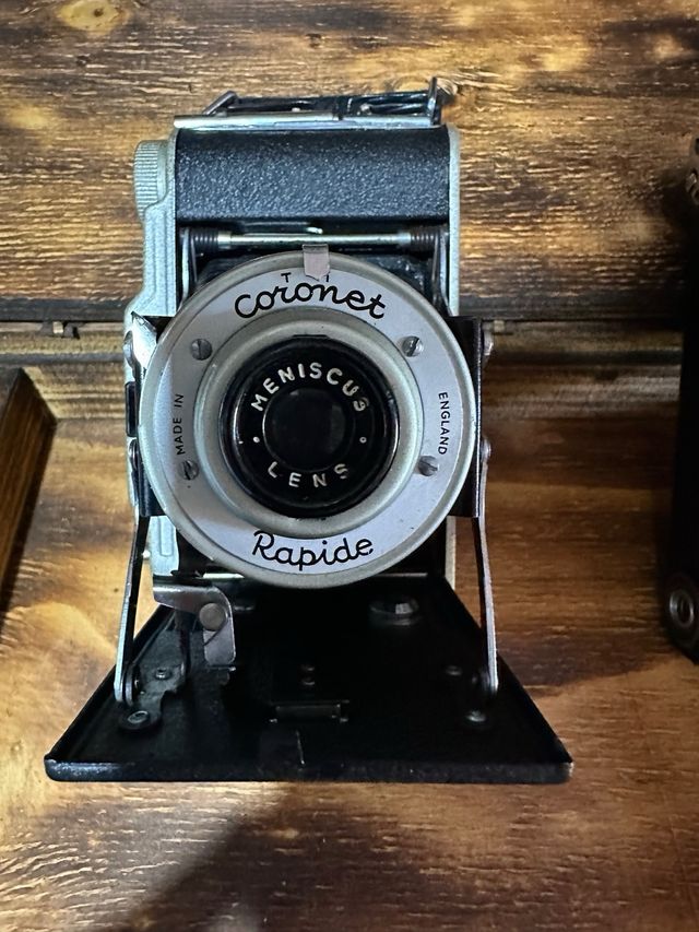 2 Cámaras Fuelle Antiguas Coronet y Welta