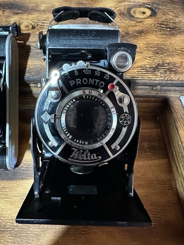 2 Cámaras Fuelle Antiguas Coronet y Welta