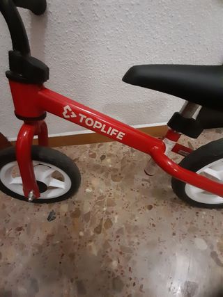 Bicicleta infantil Toplife roja
