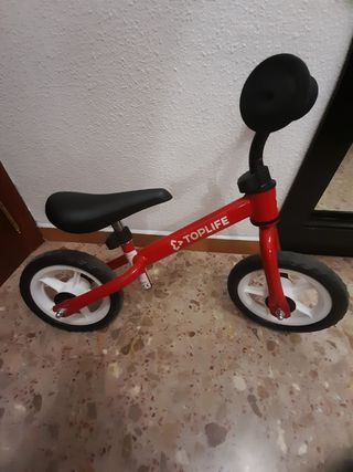 Bicicleta infantil Toplife roja