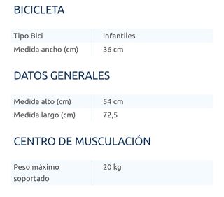 Bicicleta infantil Toplife roja