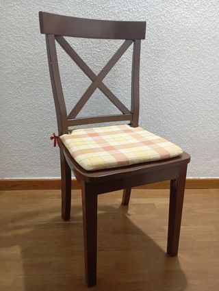 4 Sillas Comedor Madera Antiguas