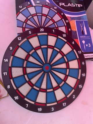 Diana de plástico para dardos