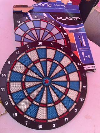 Diana de plástico para dardos