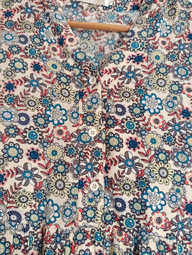 Camisa MISS RIGHT floral talla 3XL/4XL