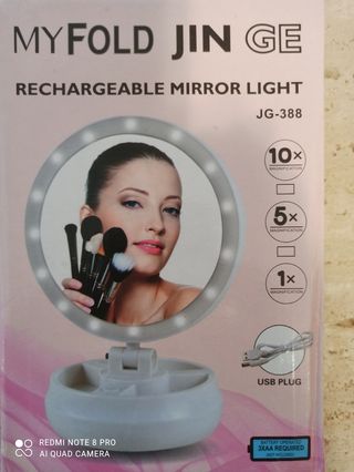 Specchio LED MYFOLD JIN GE Ricaricabile