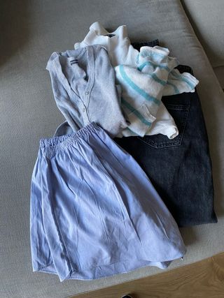 Lote 6 prendas talla L/40