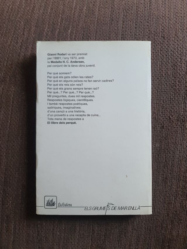 El llibre dels perquè - Gianni Rodari