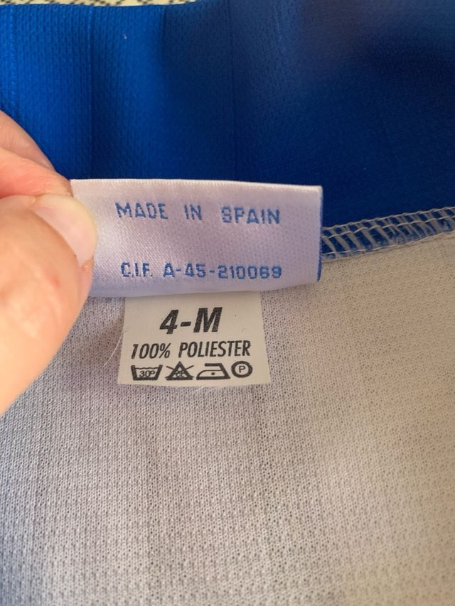 Camiseta de fútbol Butragueño nº7 Joma