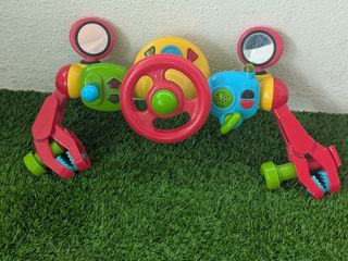 Volante de juguete para silla de coche