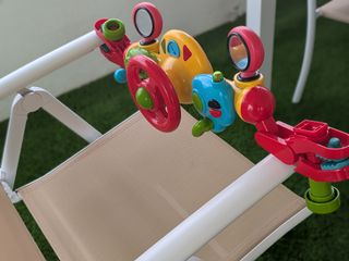 Volante de juguete para silla de coche