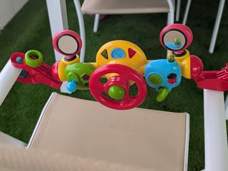 Volante de juguete para silla de coche