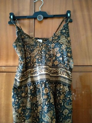 Vestido largo estampado sin estrenar+regalo 