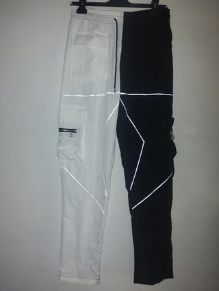 Pantalón chico bicolor