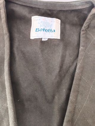 Chaleco de caza Beretta marrón