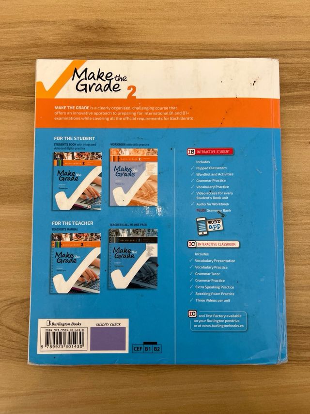 MAKE THE GRADE 2ºNB