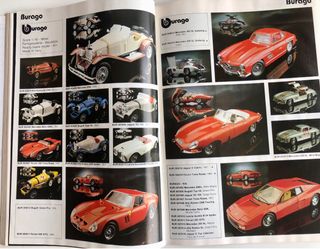 Catalogo auto in scala d'epoca 1987 Danhausen