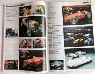 Catalogo auto in scala d'epoca 1987 Danhausen