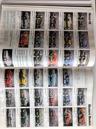 Catalogo auto in scala d'epoca 1987 Danhausen