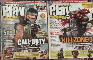 Revistas Playmanía (Call of Duty, Killzone 3)