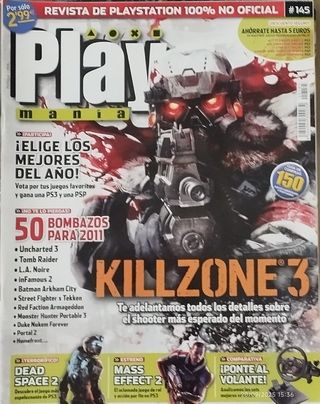 Revistas Playmanía (Call of Duty, Killzone 3)