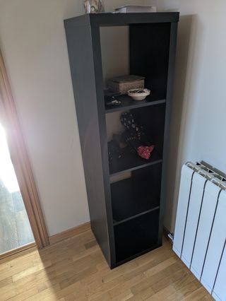 Mueble Kallax Ikea Marrón