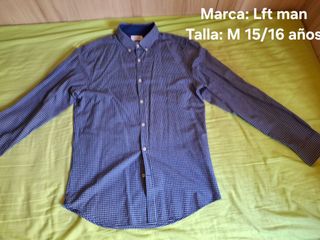 Camisas de hombre y adolescente 