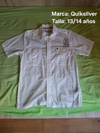 Camisas de hombre y adolescente 
