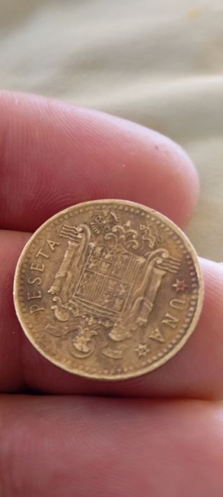 Moneda 1 Peseta Franco 1966