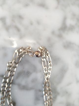 Collar Doble Cadena Plata 925